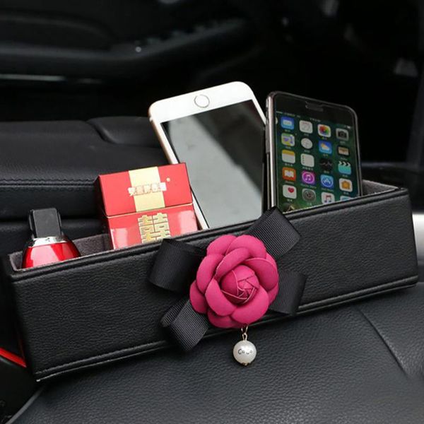car organizer leather camellia storage box front seat backseat with coin accessories for girls wholesale
car organizer leather camellia storage box front seat backseat with coin accessories for girls wholesale