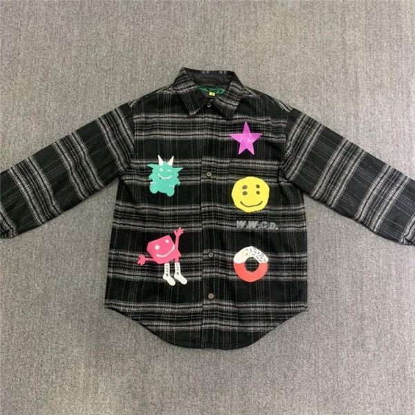 men's jackets human made cpfm.xyz flannel jacket hoodies men women woolen shirt wool jersey coats pullover clothes, Black;brown
men's jackets human made cpfm.xyz flannel jacket hoodies men women woolen shirt wool jersey coats pullover clothes, Black;brown