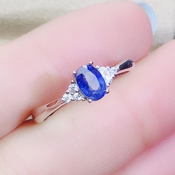natural real blue sapphire ring per jewelry 925 sterling silver 4*6mm 0.6ct gemstone fine j2128015 cluster rings, Golden;silver
natural real blue sapphire ring per jewelry 925 sterling silver 4*6mm 0.6ct gemstone fine j2128015 cluster rings, Golden;silver