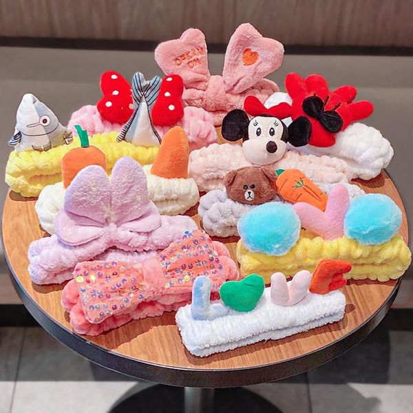 hair accessories cartoon soft warm headbands hairband for women girls plush turban washing makeup elastic head band
hair accessories cartoon soft warm headbands hairband for women girls plush turban washing makeup elastic head band