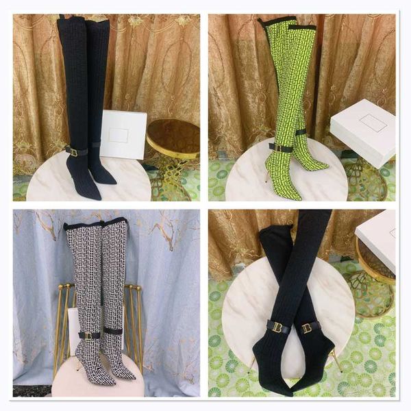 boots 2021 winter over-the-knee women's stretch high-heeled pointed toe fashion, Black
boots 2021 winter over-the-knee women's stretch high-heeled pointed toe fashion, Black