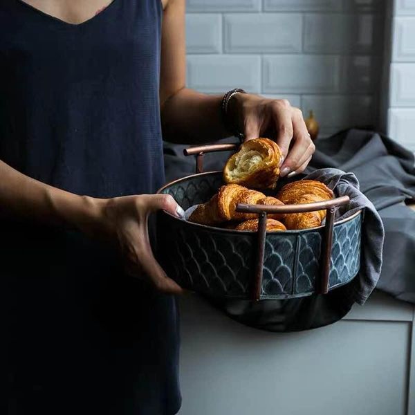 kitchen storage & organization european handcrafted vintage fruit bread basket round antique metal trays retro desk for home decoration
kitchen storage & organization european handcrafted vintage fruit bread basket round antique metal trays retro desk for home decoration