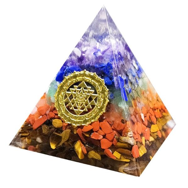 decorative objects & figurines chakela seven chakras ogan pyramid decoration resin colorful crystal stone chakra
decorative objects & figurines chakela seven chakras ogan pyramid decoration resin colorful crystal stone chakra