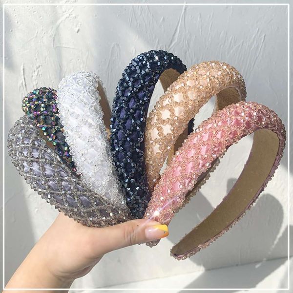 live broadcast style pure handmade beaded crystal color three dimensional versatile hairband heavy industry super fairy headband headdress, Silver
live broadcast style pure handmade beaded crystal color three dimensional versatile hairband heavy industry super fairy headband headdress, Silver