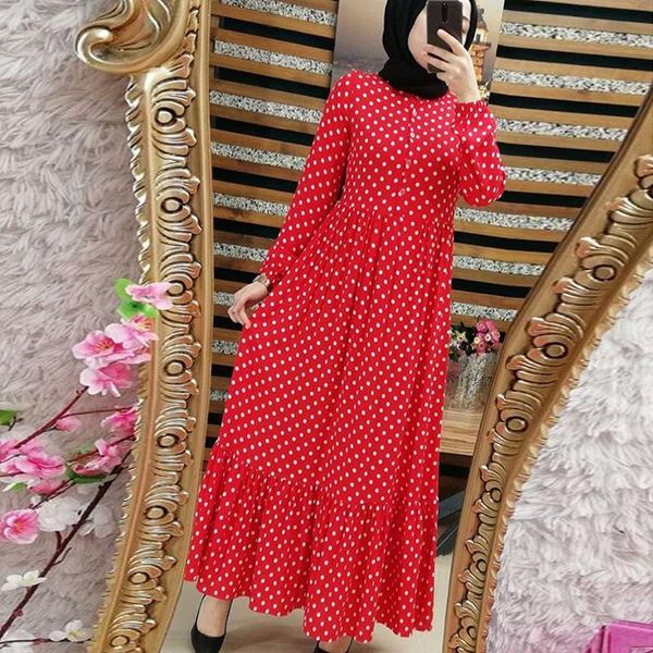 ethnic clothing muslim abaya women eid mubarak fashion dress dubai caftan turkey islamic plain polka dot high waist skirt 4color, Red
ethnic clothing muslim abaya women eid mubarak fashion dress dubai caftan turkey islamic plain polka dot high waist skirt 4color, Red