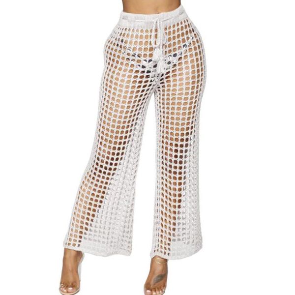 women's pants & capris anbenser women knitted hollow out summer see through mesh crochet flare pant beach bodycon party trousers clubwe, Black;white
women's pants & capris anbenser women knitted hollow out summer see through mesh crochet flare pant beach bodycon party trousers clubwe, Black;white