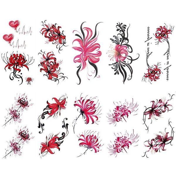 tattoo paste other shore flower casual temporary simulation girl clavicle chest back p masking sticker
tattoo paste other shore flower casual temporary simulation girl clavicle chest back p masking sticker