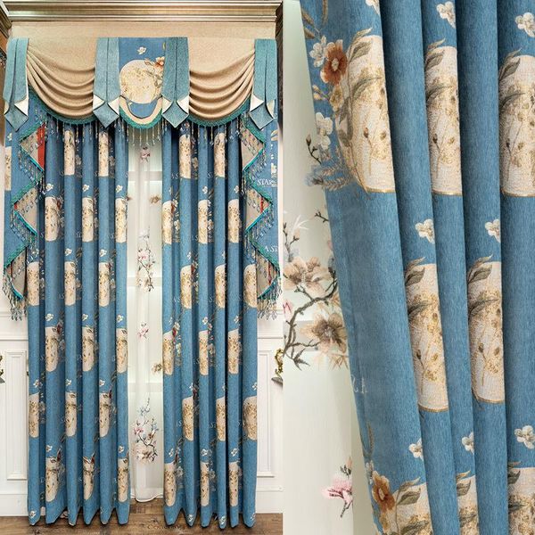 european-style curtains high-grade cashmere chenille jacquard for living room bedroom balcony blackout custom curtain & drapes
european-style curtains high-grade cashmere chenille jacquard for living room bedroom balcony blackout custom curtain & drapes