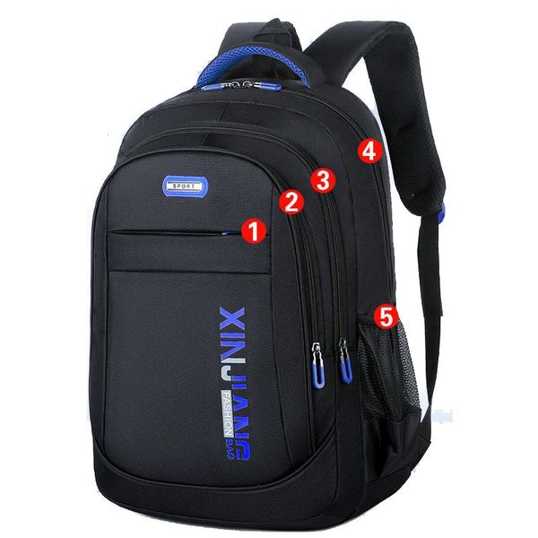 backpack large capacity men nylon black preppy style high school bags for teenage boys bagpack multi-pocket
backpack large capacity men nylon black preppy style high school bags for teenage boys bagpack multi-pocket
