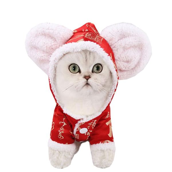 pet cat dog year mouse warm clothing dress thicken clothes accessories festival clothing#g2 apparel
pet cat dog year mouse warm clothing dress thicken clothes accessories festival clothing#g2 apparel