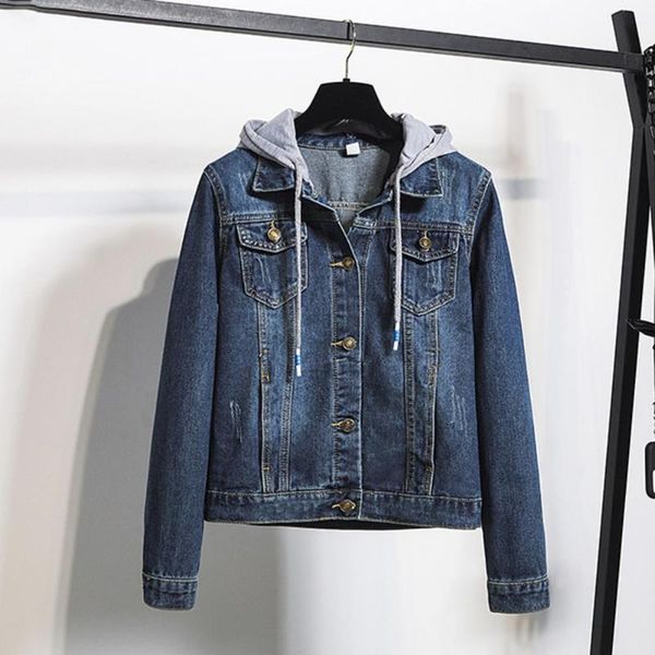 women's jackets women denim jean jacket coat vintage hoodies button pocket down distressed fashion casual loose short outerwear, Black;brown
women's jackets women denim jean jacket coat vintage hoodies button pocket down distressed fashion casual loose short outerwear, Black;brown