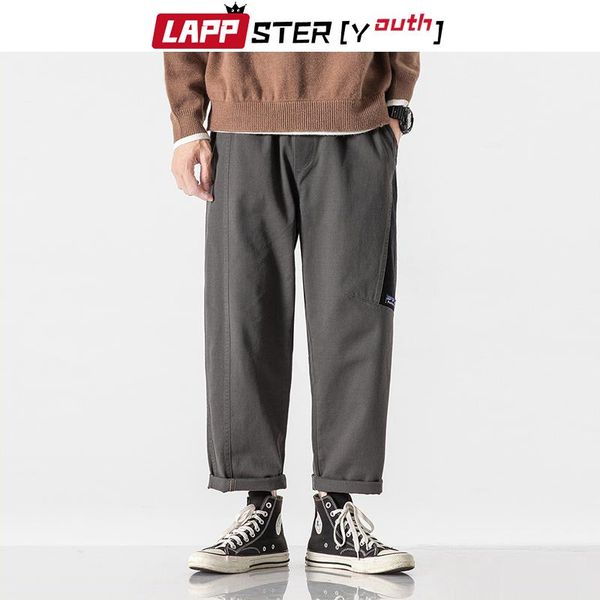 men's pants lappster-youth men patchwork straight baggy sweatpants 2021 mens japanese streetwear vintage kpop joggers man causal sweat, Black
men's pants lappster-youth men patchwork straight baggy sweatpants 2021 mens japanese streetwear vintage kpop joggers man causal sweat, Black