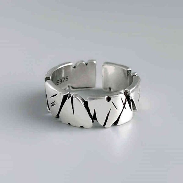 band vintage adjustable opening mori heart shape rock texture ring for punk hip hop woman man couple rings party jewelry, Silver
band vintage adjustable opening mori heart shape rock texture ring for punk hip hop woman man couple rings party jewelry, Silver
