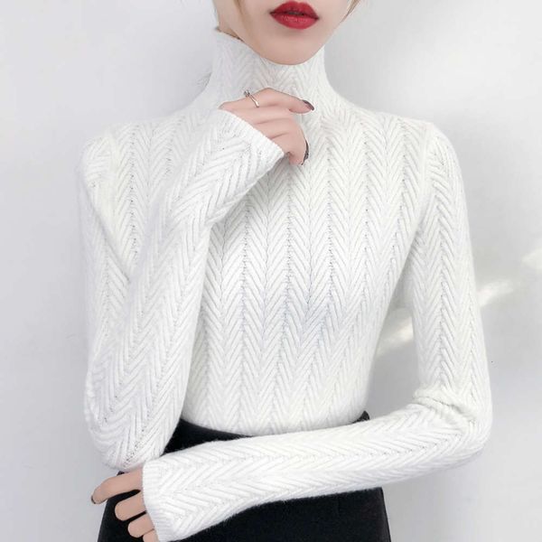 women's sweaters tees sweater high necked bottomed shirt with autumn and winter wear of 6o3j anl5, White;black
women's sweaters tees sweater high necked bottomed shirt with autumn and winter wear of 6o3j anl5, White;black