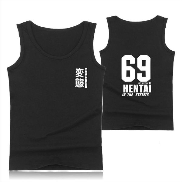 hentai fashion printed tank women mens men summer cool sleeveless vest casual streetwear clothes, White;black
hentai fashion printed tank women mens men summer cool sleeveless vest casual streetwear clothes, White;black