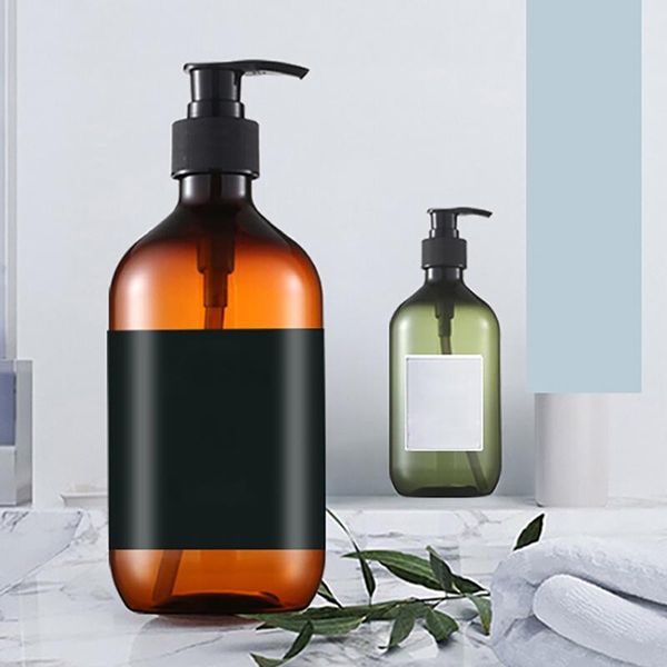 storage bottles & jars 300/500ml large capacity refillable bottle shower gel shampoo press bath bottlesn
storage bottles & jars 300/500ml large capacity refillable bottle shower gel shampoo press bath bottlesn