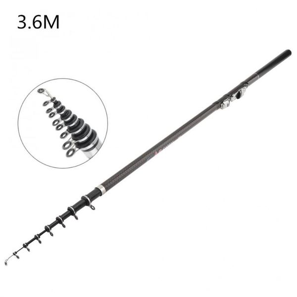 boat fishing rods 3.6m super hard rock carp rod 7 section carbon fiber surf spinning pole
boat fishing rods 3.6m super hard rock carp rod 7 section carbon fiber surf spinning pole