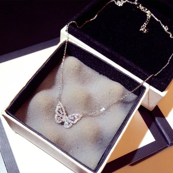 pendant necklaces 2021 korean cute rose gold butterfly necklace women chains bride's gift ball jewelry wholesale bijoux, Silver
pendant necklaces 2021 korean cute rose gold butterfly necklace women chains bride's gift ball jewelry wholesale bijoux, Silver