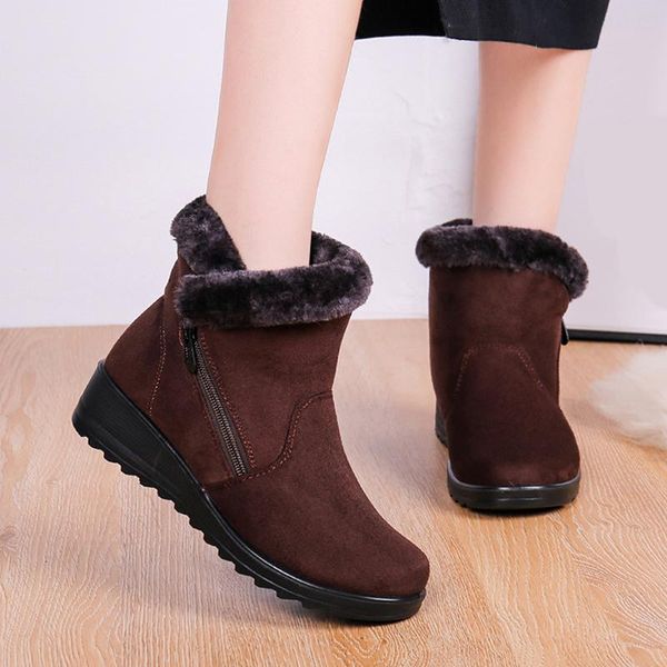 boots 2021 female short tube cotton winter korean version plus velvet warm snow zipper shoe fashion, Black
boots 2021 female short tube cotton winter korean version plus velvet warm snow zipper shoe fashion, Black