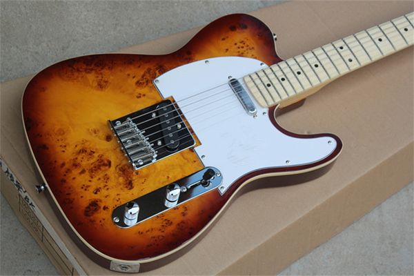 custom shop brown telecaster natural electric guitar tele basswood body dot inlay maple fingerboard white pickguard
custom shop brown telecaster natural electric guitar tele basswood body dot inlay maple fingerboard white pickguard