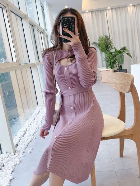 casual dresses 2021 winter bodycon elegant a-line dress female o-neck hollow out accept waist knitted, Black;gray
casual dresses 2021 winter bodycon elegant a-line dress female o-neck hollow out accept waist knitted, Black;gray