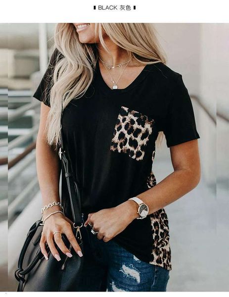 women's t-shirt independent 2021 short sleeve loose leopard stitching ze5r, White
women's t-shirt independent 2021 short sleeve loose leopard stitching ze5r, White