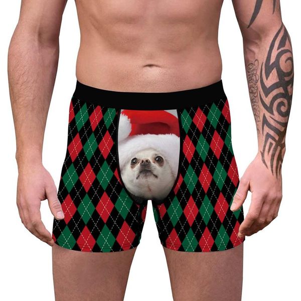 underpants mens mid waist bulge pouch panties dog plaid printing underwear christmas lingerie funny boxers shorts elastic waistband briefs, Black;white
underpants mens mid waist bulge pouch panties dog plaid printing underwear christmas lingerie funny boxers shorts elastic waistband briefs, Black;white