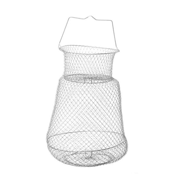 zinc plating iron wire mesh hole folding crab lobster net fishing accessories for indoor outdoor
zinc plating iron wire mesh hole folding crab lobster net fishing accessories for indoor outdoor
