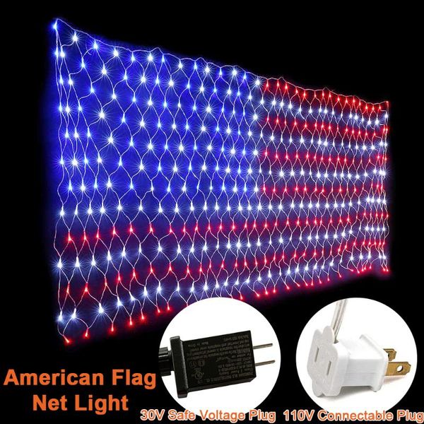 strings 110v 30v waterproof hanging ornaments american flag led net lights garden decor christmas outdoor fairy string
strings 110v 30v waterproof hanging ornaments american flag led net lights garden decor christmas outdoor fairy string