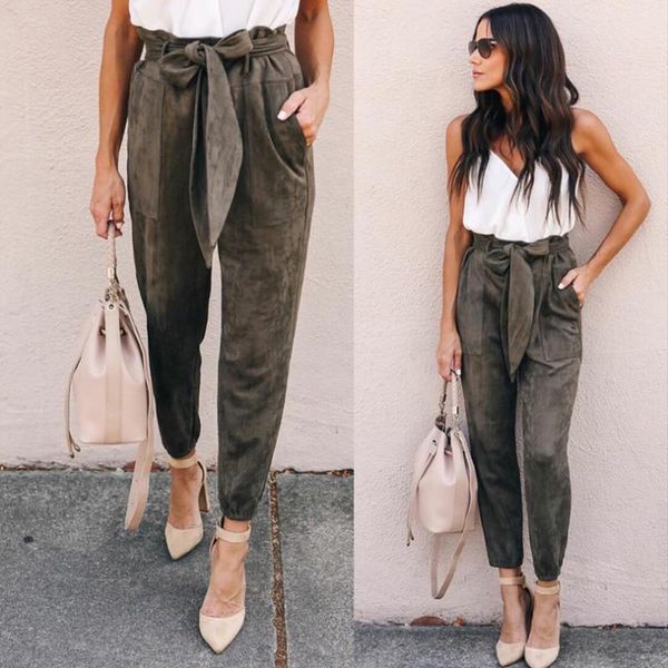 women's pants & capris 2021 autumn bohemian suede trousers high waist harem ladies street chic lace, Black;white
women's pants & capris 2021 autumn bohemian suede trousers high waist harem ladies street chic lace, Black;white