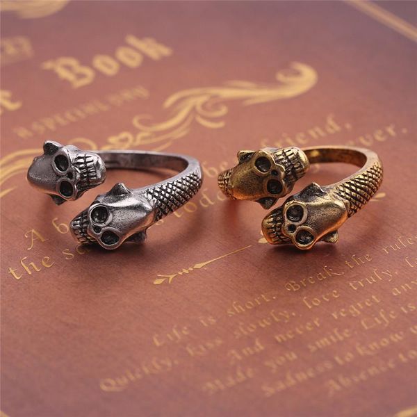 cluster rings design punk skull vintage gold silver color adjustable open male for men hip hop jewelry accessories, Golden;silver
cluster rings design punk skull vintage gold silver color adjustable open male for men hip hop jewelry accessories, Golden;silver