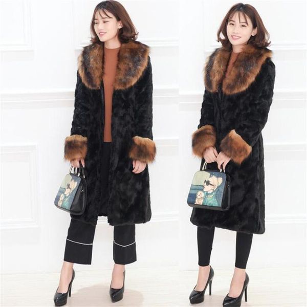 women's fur & faux coat womens long clothes slim autumn winter style collar mink jackets female korean warm plus size leisure, Black
women's fur & faux coat womens long clothes slim autumn winter style collar mink jackets female korean warm plus size leisure, Black