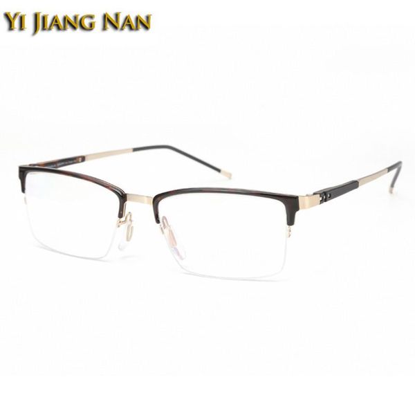men fresh stylish eyeglasses frames gentlemen half frame optical progressive glasses fashion sunglasses, Black
men fresh stylish eyeglasses frames gentlemen half frame optical progressive glasses fashion sunglasses, Black
