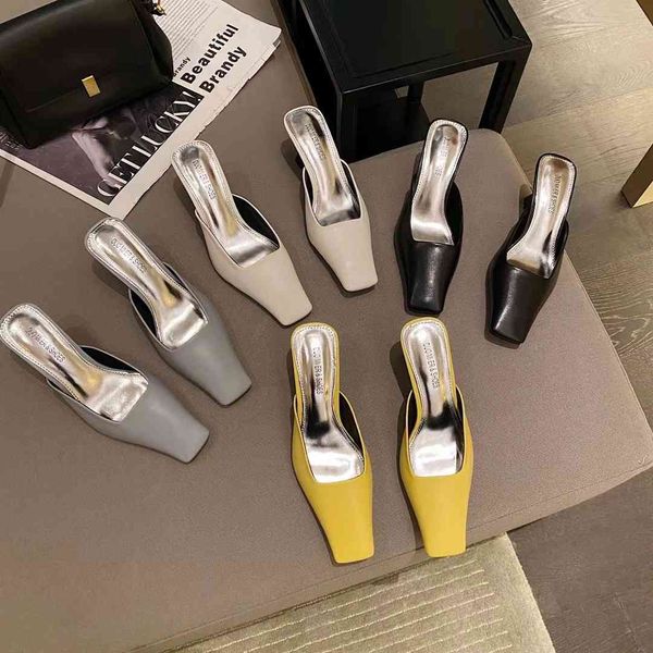 pointed toe women slippers design thin high heels sandals slides shoes woman mules shoes outside flip flops 210513, Black
pointed toe women slippers design thin high heels sandals slides shoes woman mules shoes outside flip flops 210513, Black