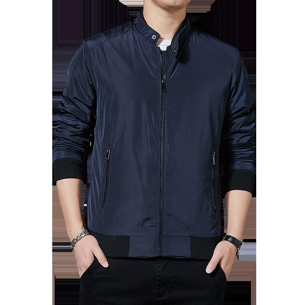 men's jackets spring autumn jacket youth stand-up collar casual business european american trend, Black;brown
men's jackets spring autumn jacket youth stand-up collar casual business european american trend, Black;brown