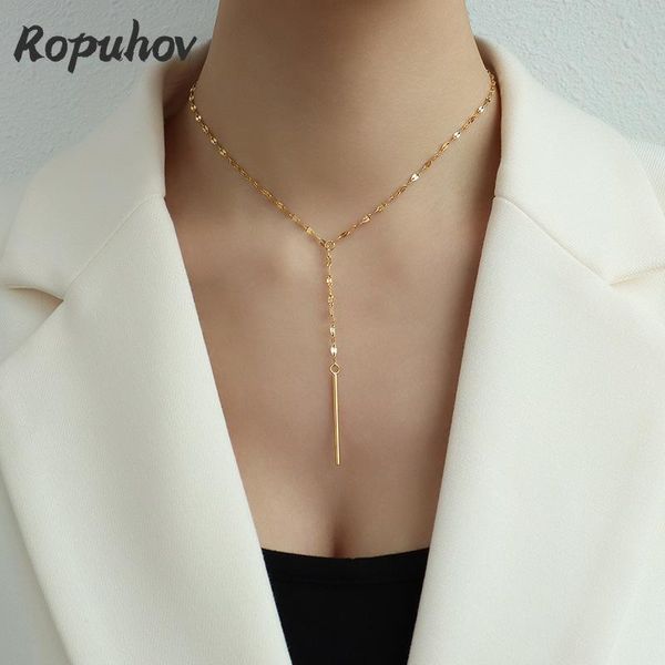 chains ropuhov 2021 925 silvery needle french style y-shaped neck chain tassel short necklace clavicle titanium steel, Silver
chains ropuhov 2021 925 silvery needle french style y-shaped neck chain tassel short necklace clavicle titanium steel, Silver
