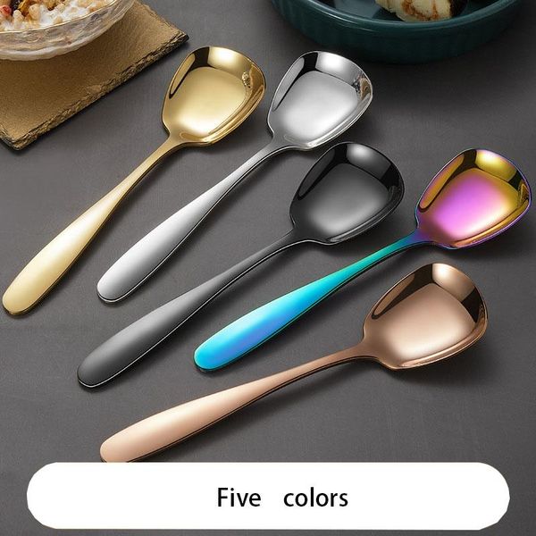 spoons 3pcs 304 stainless steel soup spoon coffee square rice dessert ice cream tea kitchen tableware/tool
spoons 3pcs 304 stainless steel soup spoon coffee square rice dessert ice cream tea kitchen tableware/tool