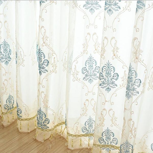 curtain & drapes helen european embriodered tulle for living room blue voile window curtains home decoration
curtain & drapes helen european embriodered tulle for living room blue voile window curtains home decoration