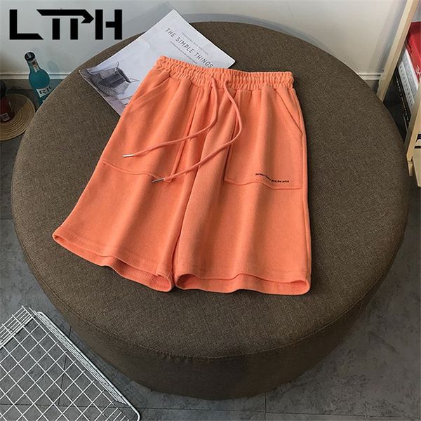 loose high waist five points pants plus size bottoms drawstring sweatpants casual all-match joggers women summer 210427, Black;white
loose high waist five points pants plus size bottoms drawstring sweatpants casual all-match joggers women summer 210427, Black;white