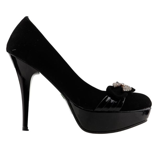 dress shoes rain everyday women 's platform high-heeled, Black