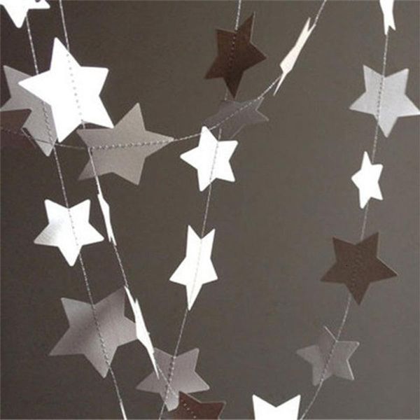 4m star shape string banners paper garland hanging ornament for birthday wedding party home diy christmas decoration sashes
4m star shape string banners paper garland hanging ornament for birthday wedding party home diy christmas decoration sashes
