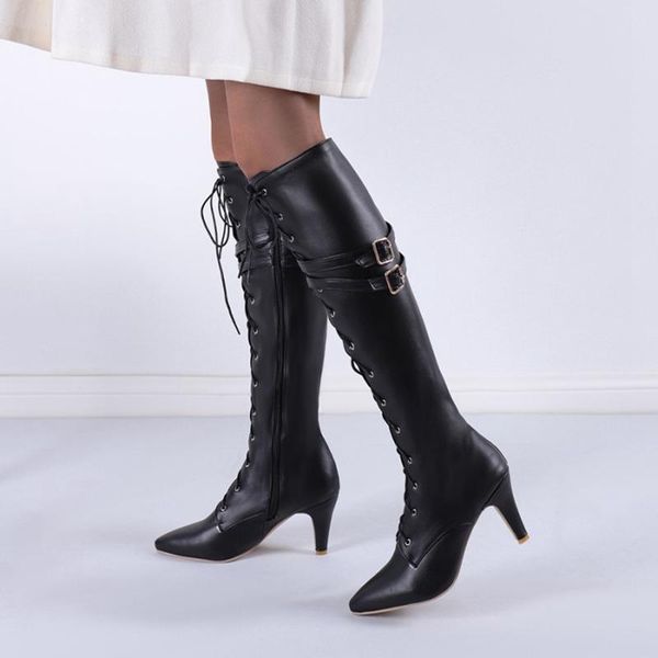 boots fashion thigh high women platform winter knee heels fetish leather shoes woman plus size 47 fv-33, Black
boots fashion thigh high women platform winter knee heels fetish leather shoes woman plus size 47 fv-33, Black