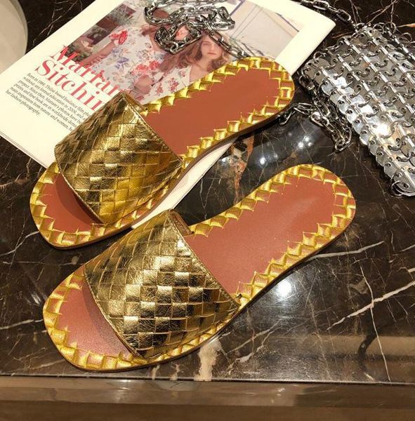 weave women slippers designer brand genuine leather open toe flat shoes female 2021 beach street sandals, Black
weave women slippers designer brand genuine leather open toe flat shoes female 2021 beach street sandals, Black