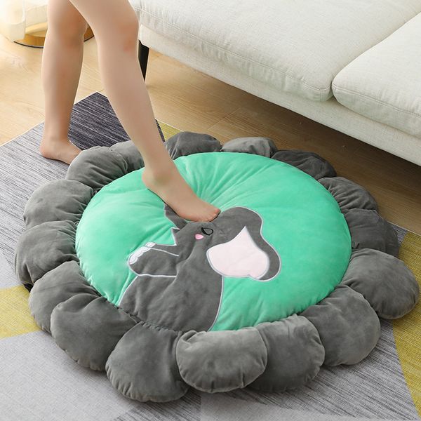 45cm/95cm short plush cartoon animal round flower pillow indoor floor mat baby crawling pad penguin panda elephant
45cm/95cm short plush cartoon animal round flower pillow indoor floor mat baby crawling pad penguin panda elephant