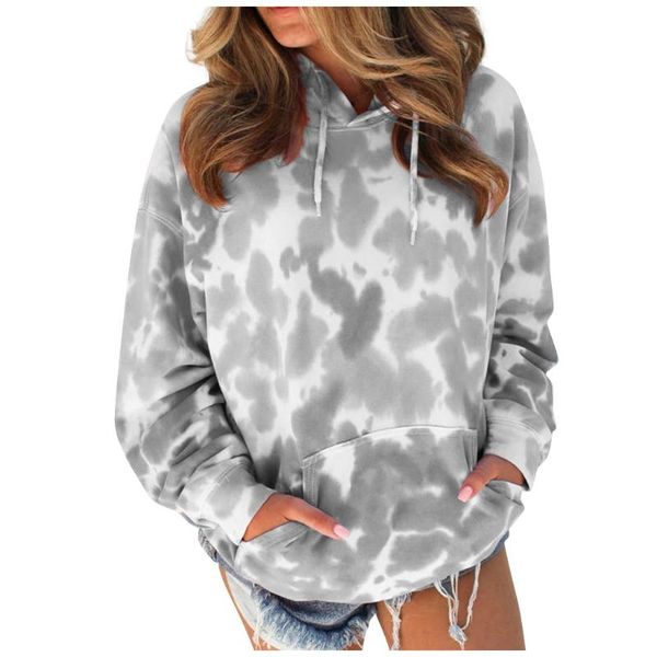 women's hoodies & sweatshirts coat casual women drawstring hooded sweatshirt 2021 autumn tie dye long sleeve pullover plus size, Black
women's hoodies & sweatshirts coat casual women drawstring hooded sweatshirt 2021 autumn tie dye long sleeve pullover plus size, Black