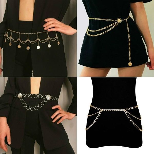 belts women waist chain silver gold multi-layered retro tassels belt body female jewelry, Black;brown
belts women waist chain silver gold multi-layered retro tassels belt body female jewelry, Black;brown