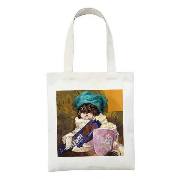 retro literature canvas bag ulzzang harajuku leisure shopping reusable tote bag
retro literature canvas bag ulzzang harajuku leisure shopping reusable tote bag