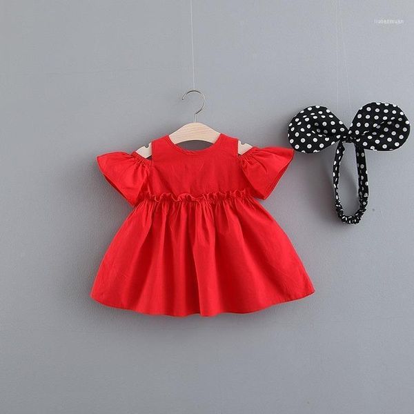 cute summer offer shoulder little baby girls dress casual cotton kids dresses for girl children's clothing1, Red;yellow
cute summer offer shoulder little baby girls dress casual cotton kids dresses for girl children's clothing1, Red;yellow
