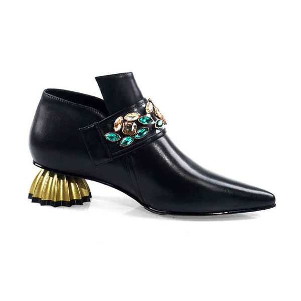 dress shoes phoentin elegante cristal ankle boots feminino meados de saltos apontou toe sapatos couro genuÃno senhoras outono inverno curta, Black
dress shoes phoentin elegante cristal ankle boots feminino meados de saltos apontou toe sapatos couro genuÃno senhoras outono inverno curta, Black