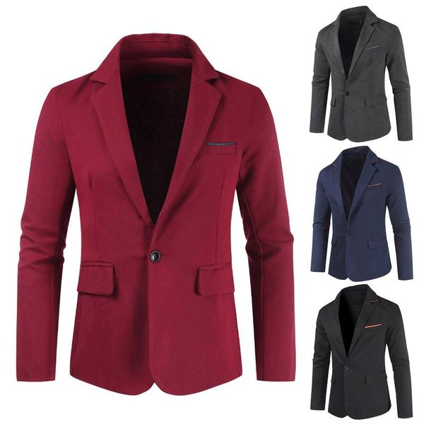 men's suits & blazers casual solid single button slim lapel collar pocket suit coat slim-fit color single-button blazer hip, White;black
men's suits & blazers casual solid single button slim lapel collar pocket suit coat slim-fit color single-button blazer hip, White;black